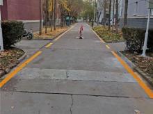 北京道路畫線